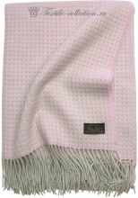 Плед розовый с вафельным узором Glen Saxon, Шотландия