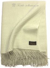 Плед желтый с вафельным рисунком Glen Saxon, Шотландия